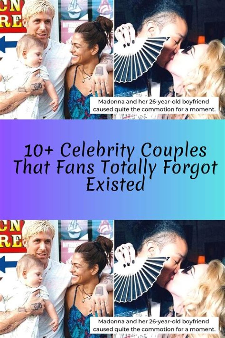 '90s Celebrity Couples You Totally Forgot About