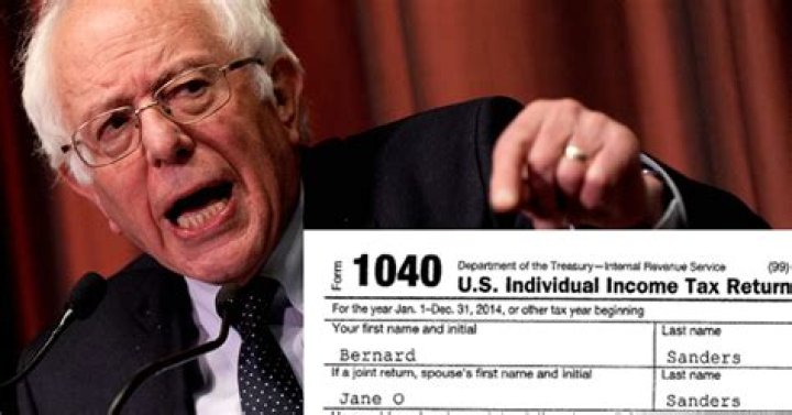 Bernie Sanders Releases 2014 Tax Returns