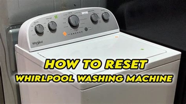 How do I reset my Whirlpool dishwasher after a power outage