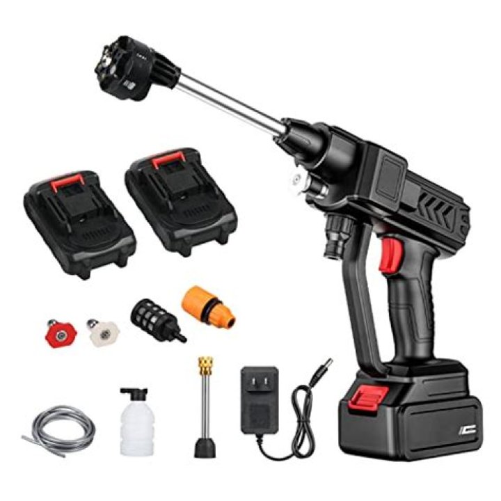 How does a pressure washer gun work
