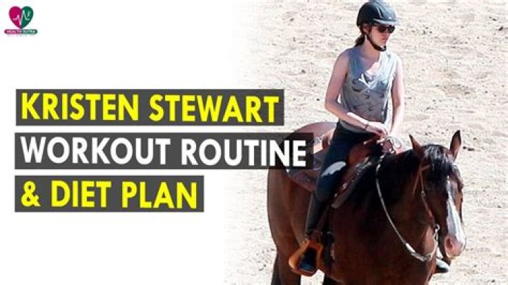 Kristen Stewart Workout Routine Diet Plan