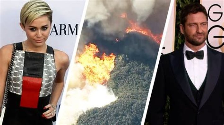 Liam Hemsworth And Miley Cyrus Are Among Those To Lose Their Homes In California Wildfire