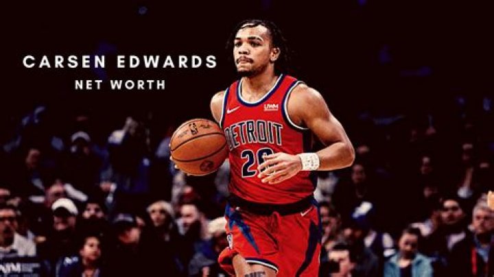 The NBA player, Carsen Edwards earns $1,509,543 as an annual average salary from his team, Boston Celtics