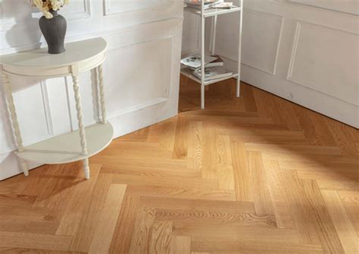 What is herringbone wood flooring