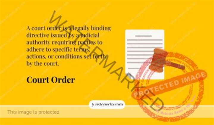 What is meant by injunction order