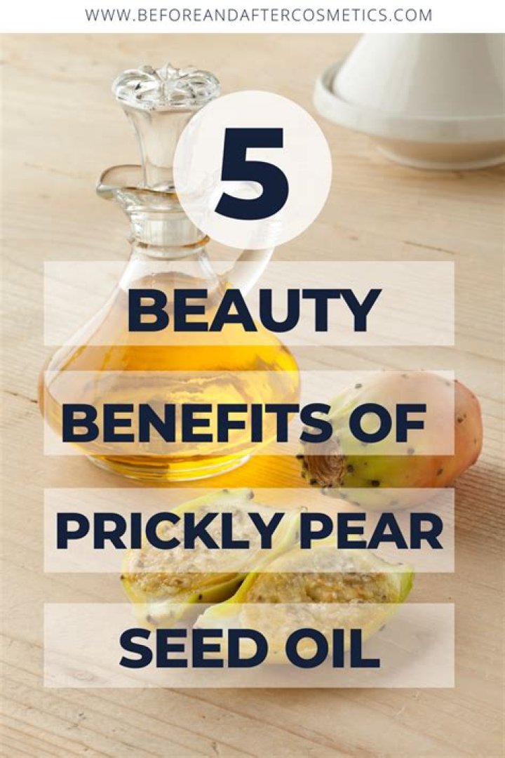 What is Prickly Pear Oil Good For