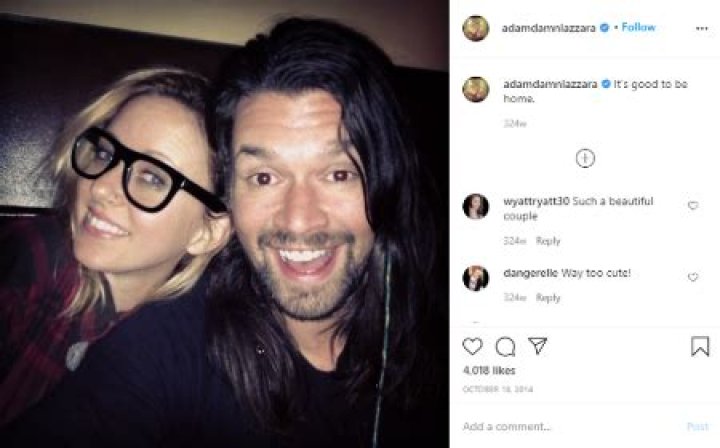 Who is Adam Lazzara Dating Now
