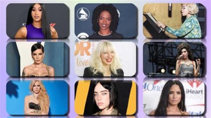Who is the most popular female singer?